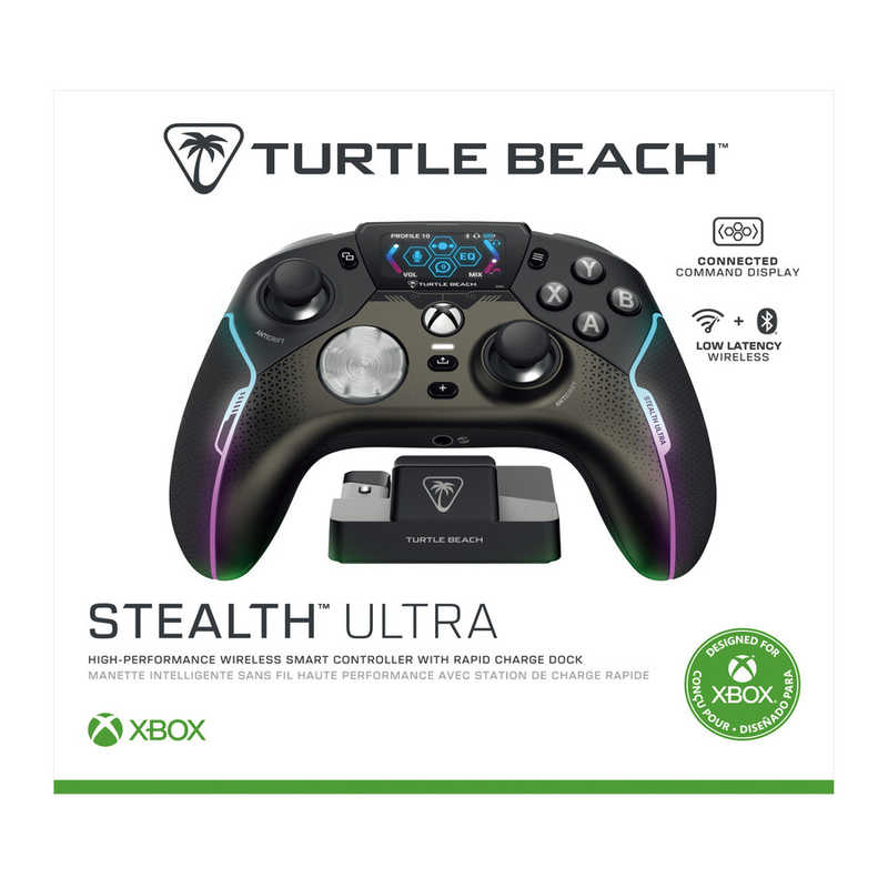 TURTLEBEACH TURTLEBEACH Turtle Beach Stealth Ultra 急速充電ドック付き高性能ワイヤレスコントローラー ［Bluetooth・USB /Windows］ TBS-0710-05 TBS-0710-05