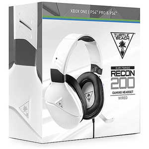 TURTLEBEACH RECON 200 マルチプラットフォーム対応ゲーミングヘッドセット TBS322001 RECON200WHITE