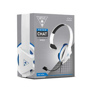 TURTLEBEACH 片耳掛けヘッドセット RECON CHAT ホワイト TBS334601 カタミミヘッドセット