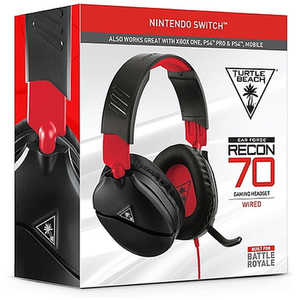 TURTLEBEACH RECON 70N マルチプラットフォーム対応ゲーミングヘッドセット TBS-8010-01 TBS-8010-01