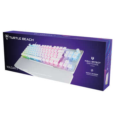 【美品】TURTLEBEACH Vulcan II TKL Pro TBK-2002-14-JP ホワイト 有線ゲーミングキーボード タートルビーチ 本体 TURTLEBEACH Vulcan II TKL Pro TBK-2002-14-JP [ホワイト] 価格比較