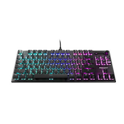 ROCCAT VULCAN TKLコンパクトメカニカルRGBゲーミングキーボードUS赤軸