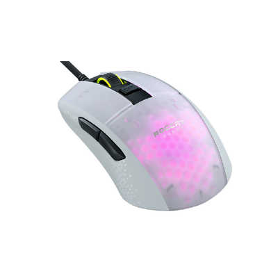 ROCCAT ゲーミングマウス Burst Pro 有線 USB ブラック/黒 光学式/16K/オプティカルスイッチ/サイドボタン/左右対称/軽量68g ドイツデザイン Windows 7以降 ROCCAT ゲーミングマウス Burst Pro 有線 USB ブラック&frasl;黒 光学式&frasl;16K