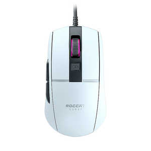 ＜コジマ＞ ROCCAT ROC-11-751 ゲーミングマウス BURST CORE ホワイト [光学式 /8ボタン /USB /有線] ホワイト ROC11751