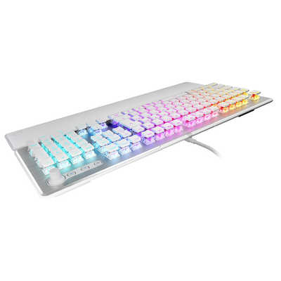 ROCCAT ゲーミングキーボード Vulcan II ホワイト 日本語配列 ［有線 