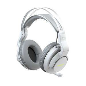 ROCCAT ゲーミングヘッドセット ELO 7.1 Air ホワイト [ワイヤレス(USB) /両耳 /ヘッドバンドタイプ] ROC-14-142-01