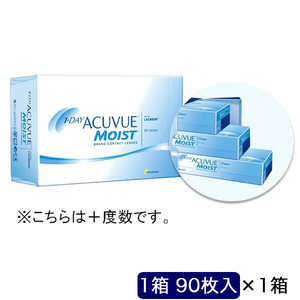 ジョンソン＆ジョンソン (度あり/+3.75) ワンデーアキュビューモイスト90枚パック (BC9.0) コンタクトレンズ 