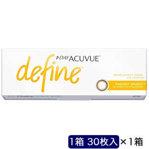 ジョンソン＆ジョンソン (度あり/-5.50) ワンデーアキュビューディファインモイスト ラディアントブライト (BC8.5) コンタクトレンズ 