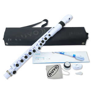 NUVO プラスチックフルート jFlute2.0 ホワイト+ブラック N220JFWB NUVO プラスチックフルート jFlute2.0 ホワイト+ブラック N220JFWB