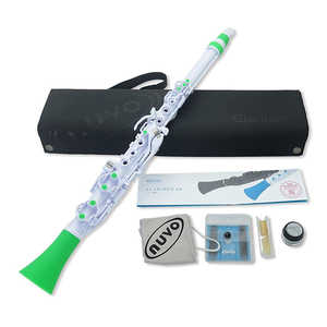 NUVO プラスチッククラリネット Clarineo2.0 ホワイト+グリーン N120CLGN NUVO プラスチッククラリネット Clarineo2.0 ホワイト+グリーン N120CLGN