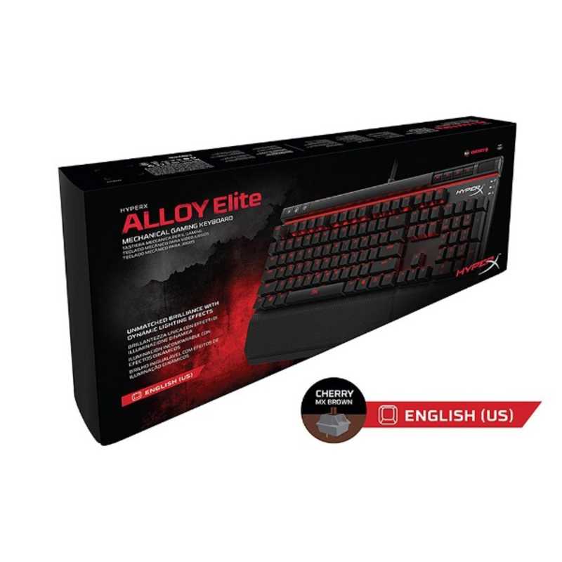 HYPERX HYPERX ゲーミングキーボード　 Alloy Elite English （茶軸） HX-KB2BR1-US/R1 HX-KB2BR1-US/R1
