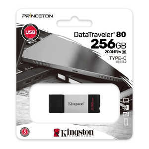 キングストン DataTraveler 80 USB メモリ 256GB [256GB /USB TypeC] KF-U2M256-7I