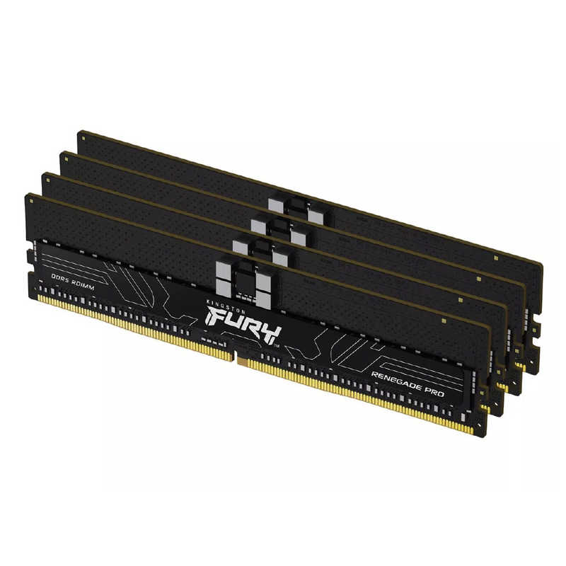 キングストン キングストン 増設用メモリ FURY Renegade Pro DDR5（5600MT/s)[DIMM DDR5 /32GB /4枚]｢バルク品｣ KF556R36RBK4-128 KF556R36RBK4-128