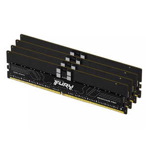 キングストン 増設用メモリ FURY Renegade Pro DDR5（5600MT/s)[DIMM DDR5 /32GB /4枚]｢バルク品｣ KF556R36RBK4-128