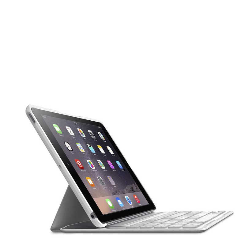 BELKIN BELKIN iPad Air 2用　QODE Ultimate Pro キーボードケース　ホワイト　F5L176qeWHT　ホワイト F5L176QEWHT F5L176QEWHT