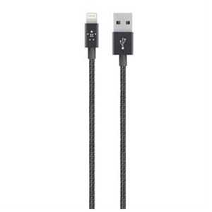 BELKIN ［ライトニング］ケーブル 充電・転送 （1.2m・ブラック）MFi認証 F8J144bt04-BLK F8J144BT04-BLK