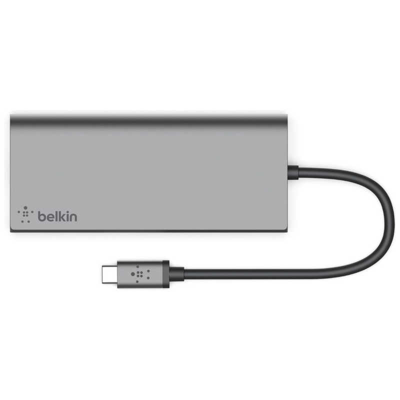 BELKIN BELKIN USB-C マルチメディアハブ(60W､4K対応) F4U092BTSGY F4U092BTSGY