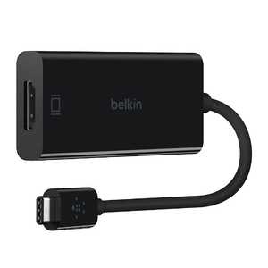 BELKIN 0.14m［USB-C オス→メス HDMI 4K］変換アダプタ　ブラック F2CU038BTBLK