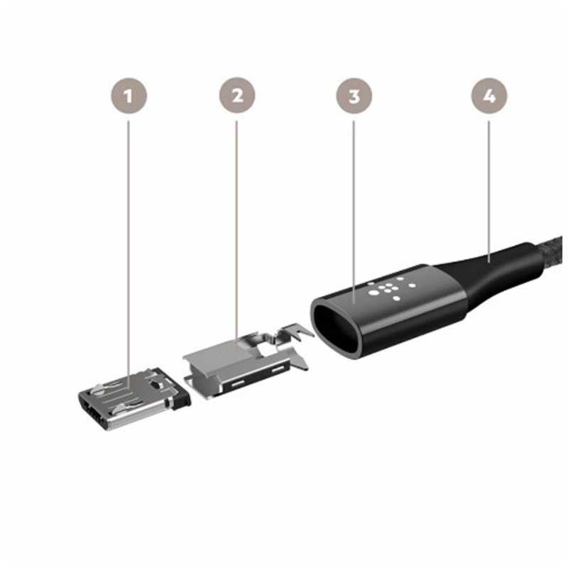 BELKIN BELKIN [micro USB]充電USBケーブル 2.4A (1.2m･ブラック) F2CU051BT04-BLK F2CU051BT04-BLK