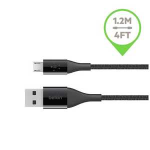 BELKIN [micro USB]充電USBケーブル 2.4A (1.2m･ブラック) F2CU051BT04-BLK