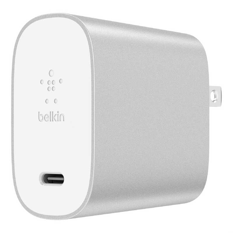 BELKIN BELKIN BOOST↑CHARGE USB充電器(27W USB-C) F7U060DQ-SLV F7U060DQ-SLV