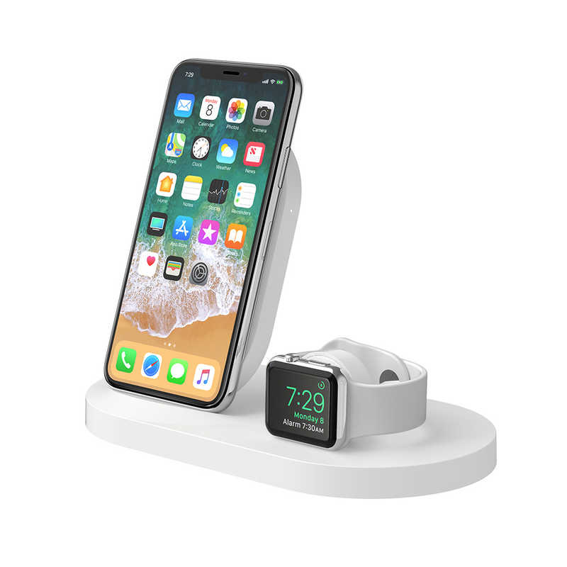 BELKIN BELKIN F8J235DQWHT BOOST↑UP Wireless Charging Dock for iPhone + Apple Watch + USB-A port ホワイト F8J235DQWHT F8J235DQWHT
