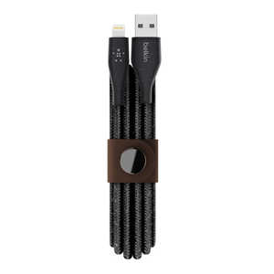BELKIN BOOST↑CHARGE DURATEK PLUS USB-A TO LIGHTNING ケーブル F8J236BT06-BLK ブラック 1.8M