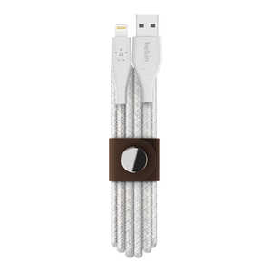 BELKIN BOOST↑CHARGE DURATEK PLUS USB-A TO LIGHTNING ケーブル F8J236BT06-WHT ホワイト 1.8M
