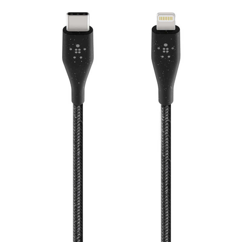 BELKIN BELKIN 【アウトレット】DuraTek Plus USB-C to Lightning F8J243BT04-BLK F8J243BT04-BLK