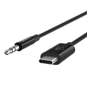 BELKIN RockStar USB-C to 3.5mm ǥ֥ ֥å F7U079BT03BLK