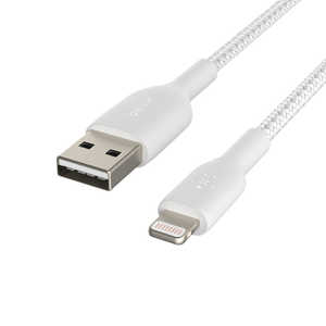 BELKIN BOOSTCHARGE USB-A to 饤ȥ˥ ѵԤ߹ߥ֥ (1m) CAA002bt1MWH [1m]