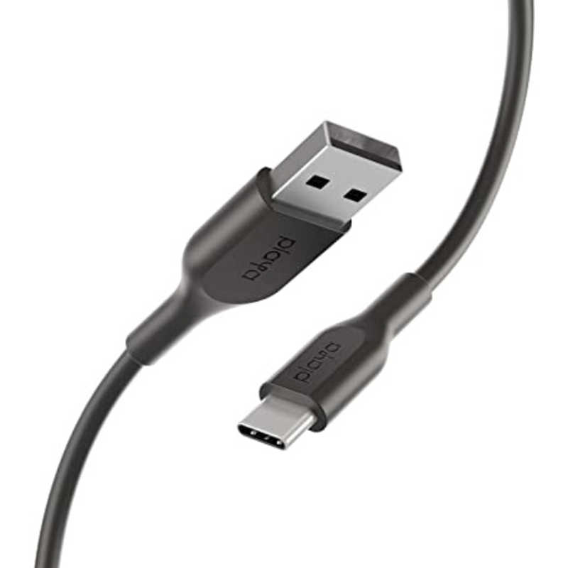 PLAYA PLAYA USB-A ⇔ USB-Cケーブル [充電 /転送 /1.0m] ブラック PMBK2001YZ1M PMBK2001YZ1M