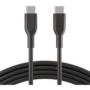 PLAYA USB-C ⇔ USB-Cケーブル [充電 /転送 /1.0m] ブラック PMBK2003YZ1M