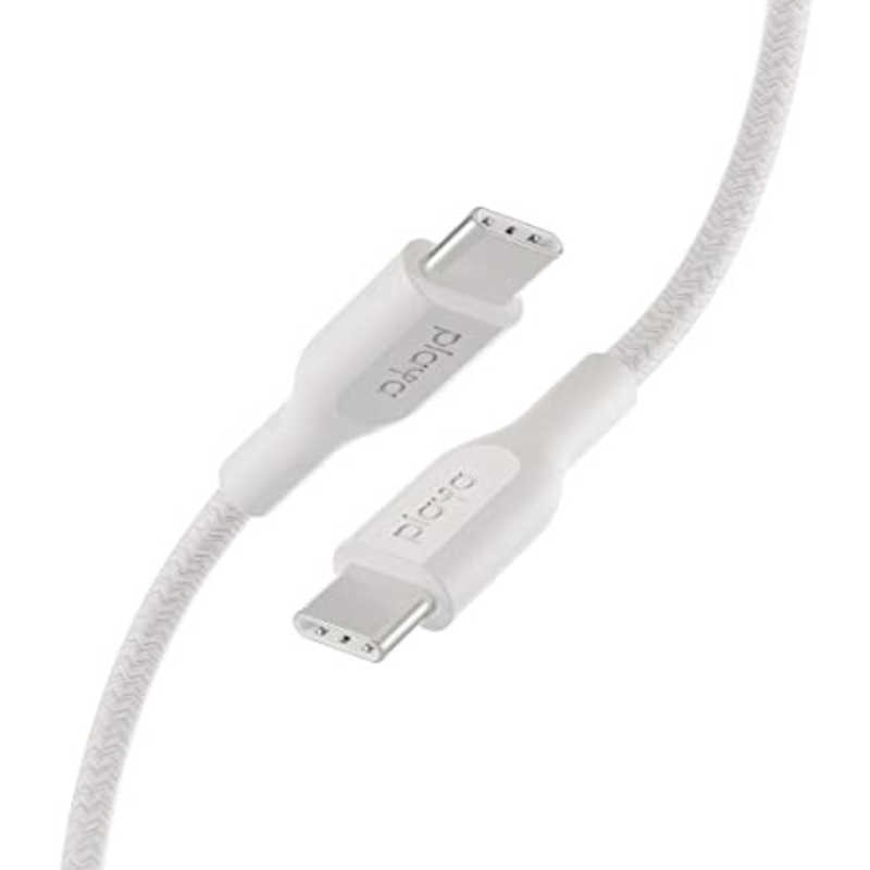 PLAYA PLAYA USB-C ⇔ USB-Cケーブル [充電 /転送 /1.0m] ホワイト PMWH2004YZ1M PMWH2004YZ1M