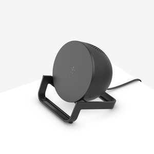 BELKIN Bluetoothスピーカー BOOST↑CHARGE ワイヤレス充電スタンド付き ブラック  AUF001DQBK