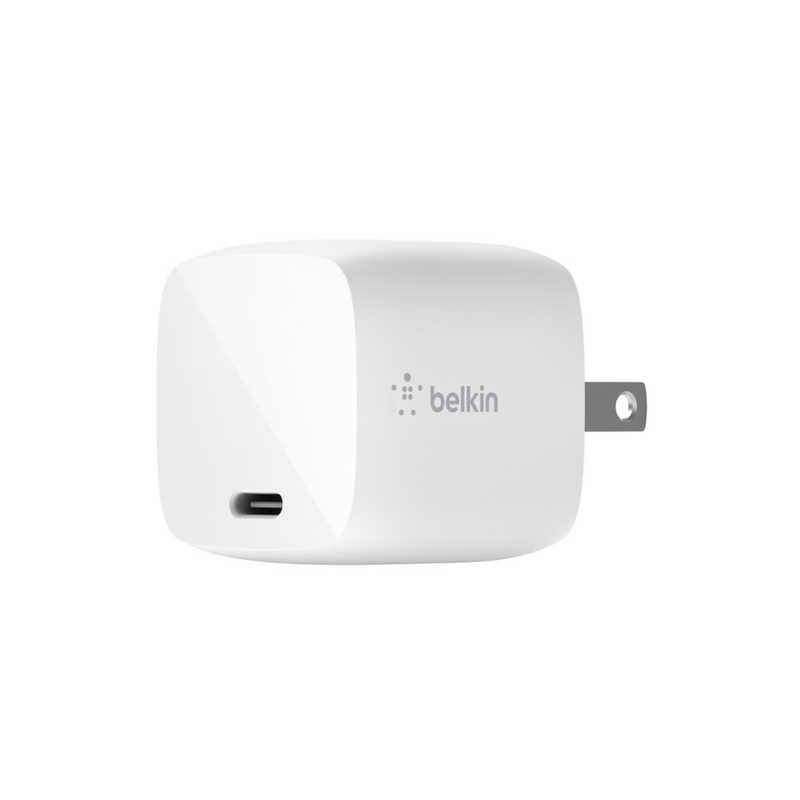 BELKIN BELKIN BOOST↑CHARGE PRO 30W USB-C PD GaN USB充電器 ホワイト [1ポート /USB Power Delivery対応 /GaN(窒化ガリウム) 採用] WCH001DQWH WCH001DQWH