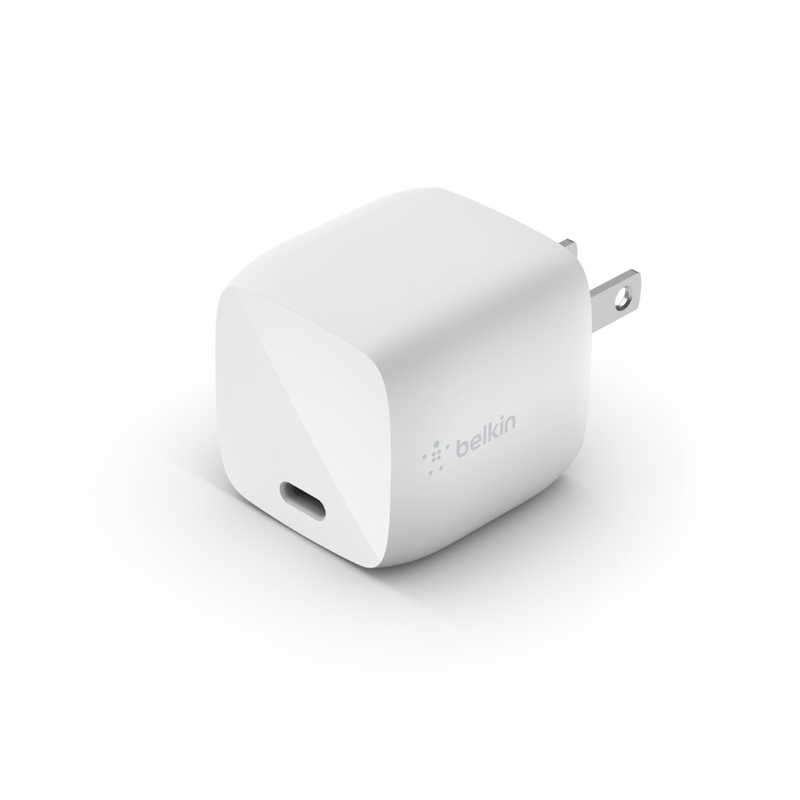 BELKIN BELKIN BOOST↑CHARGE PRO 30W USB-C PD GaN USB充電器 ホワイト [1ポート /USB Power Delivery対応 /GaN(窒化ガリウム) 採用] WCH001DQWH WCH001DQWH