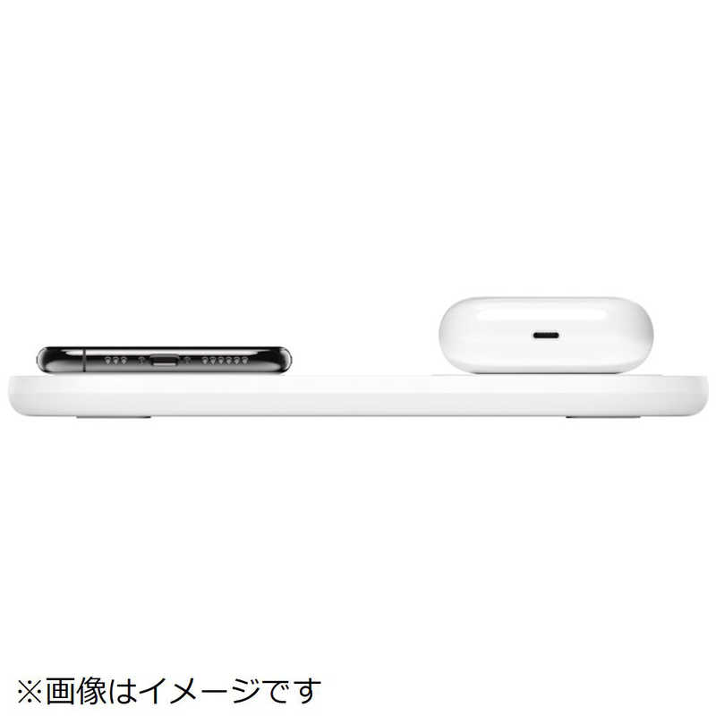 BELKIN BELKIN BOOST↑CHARGE 15Wデュアルワイヤレス充電パッド ホワイト WIZ008DQWH WIZ008DQWH