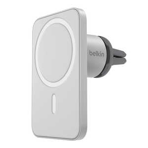 BELKIN Car Vent Mount PRO with MagSafe for iPhone 12 グレー WIC002BTGR