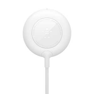 BELKIN MagSafe対応磁気ワイヤレス充電パッド（電源アダプタ付） ホワイト ホワイト WIA005DQWH