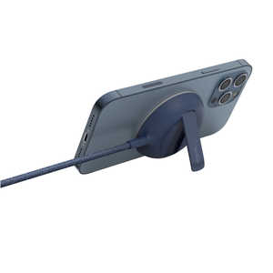 BELKIN MagSafe認証 磁気ワイヤレス充電スタンド/パッド 電源アダプタ付(ブルー) WIA004DQBL BELKIN MagSafe認証 磁気ワイヤレス充電スタンド/パッド 電源アダプタ付(ブルー) WIA004DQBL