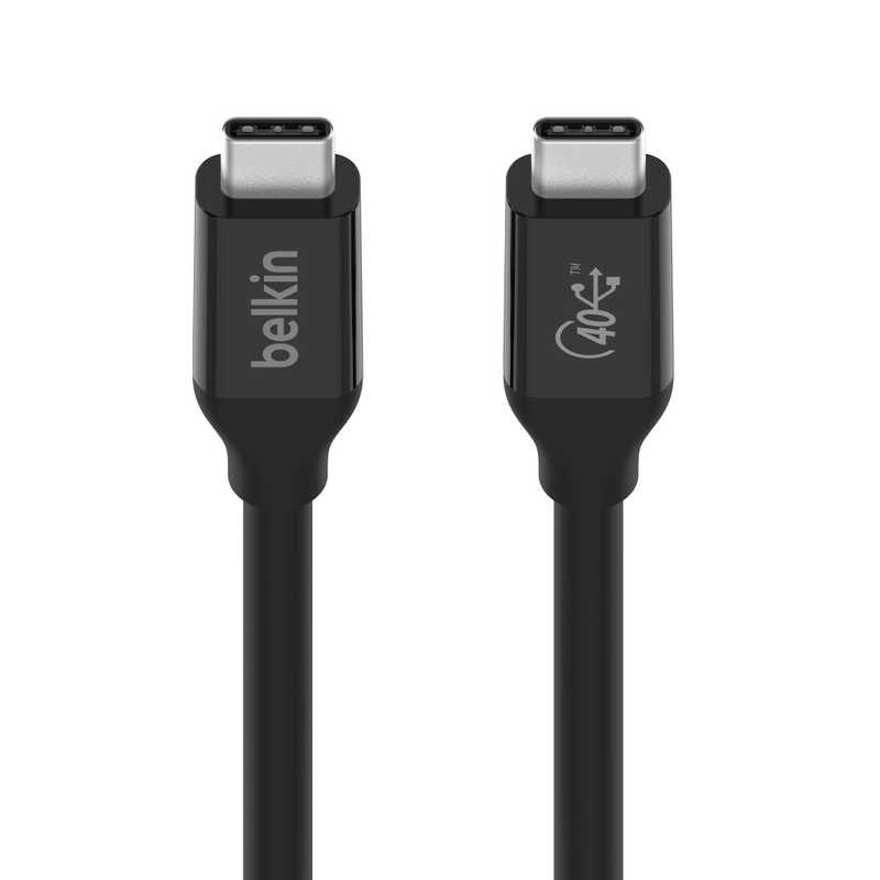BELKIN BELKIN ケーブル 0.8m  ブラック ブラック  [Type-Cオス /USB Power Delivery対応] INZ001BT0.8MBK INZ001BT0.8MBK