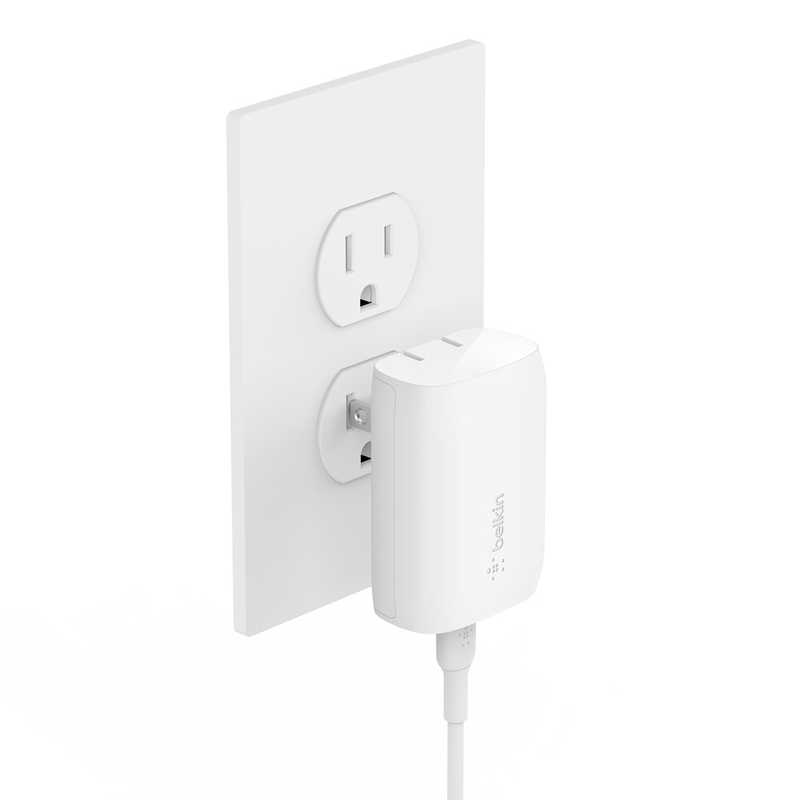 BELKIN BELKIN PD対応充電器 BOOST↑CHARGE USBC充電器 PD 3.0 PPS 30W ホワイト ［USB Power Delivery対応］ WCA005DQWH WCA005DQWH