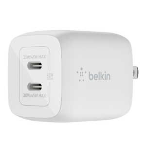 BELKIN BOOSTCHARGE PRO ǥ奢USB-C GaN 㡼㡼 PPS 45W WCH011DQWH