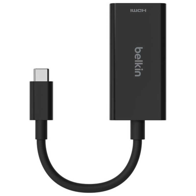 BELKIN BELKIN USB-C to HDMI 2.1 アダプター ［HDMI⇔TypeC /スタンダードタイプ］ AVC013btBK AVC013btBK