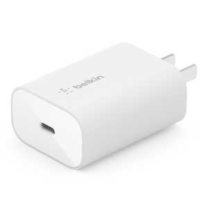 BELKIN BOOST↑CHARGE USB-C PD 3.0 PPSウォールチャージャー25W ［1ポート /USB Power Delivery対応］ WCA004DQWHJP