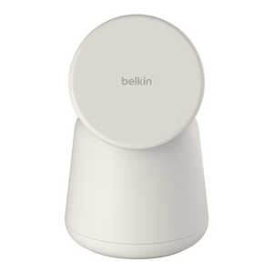 BELKIN BoostCharge Pro MagSafe認証 2-in-1ワイヤレス充電器 ［Quick Charge対応 /ワイヤレスのみ /15W］ サンド WIZ020btH37