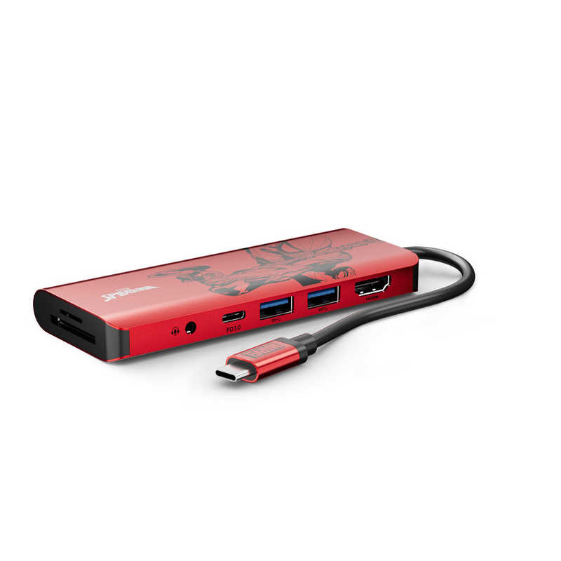 BELKIN BELKIN CONNECT USB-C 7-in-1マルチポートアダプター ［USB Power Delivery対応］ AVC009qcRD-DY AVC009qcRD-DY
