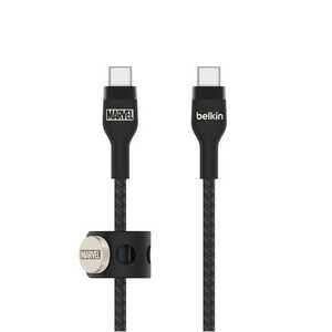 BELKIN ֥ USB-C to USB-C BoostCharge Pro Flex ǥˡΩ100ǯǥ 2M [USB Power Deliveryб] CAB011qc2MSG-DY