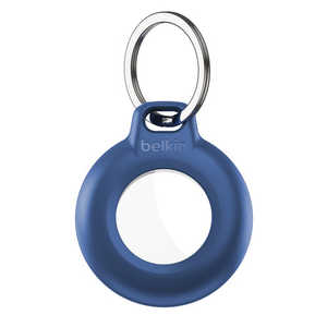 BELKIN 防水 AirTag ケース キーホルダー ブルー MSC013btBL BELKIN 防水 AirTag ケース キーホルダー ブルー MSC013btBL